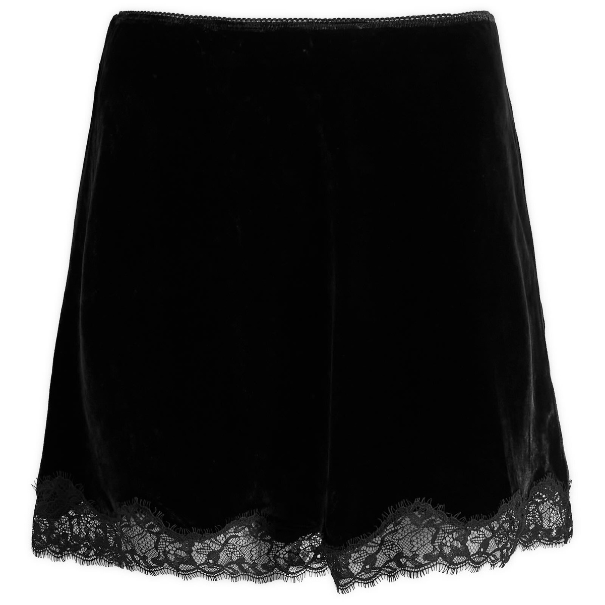 RIXO Women's Kornelia Mini Skirt in Black