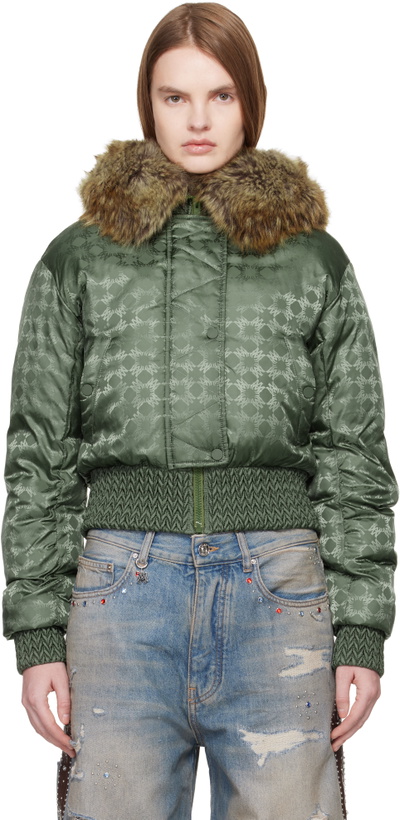 Photo: AMIRI Green MA Quad Hooded Jacket