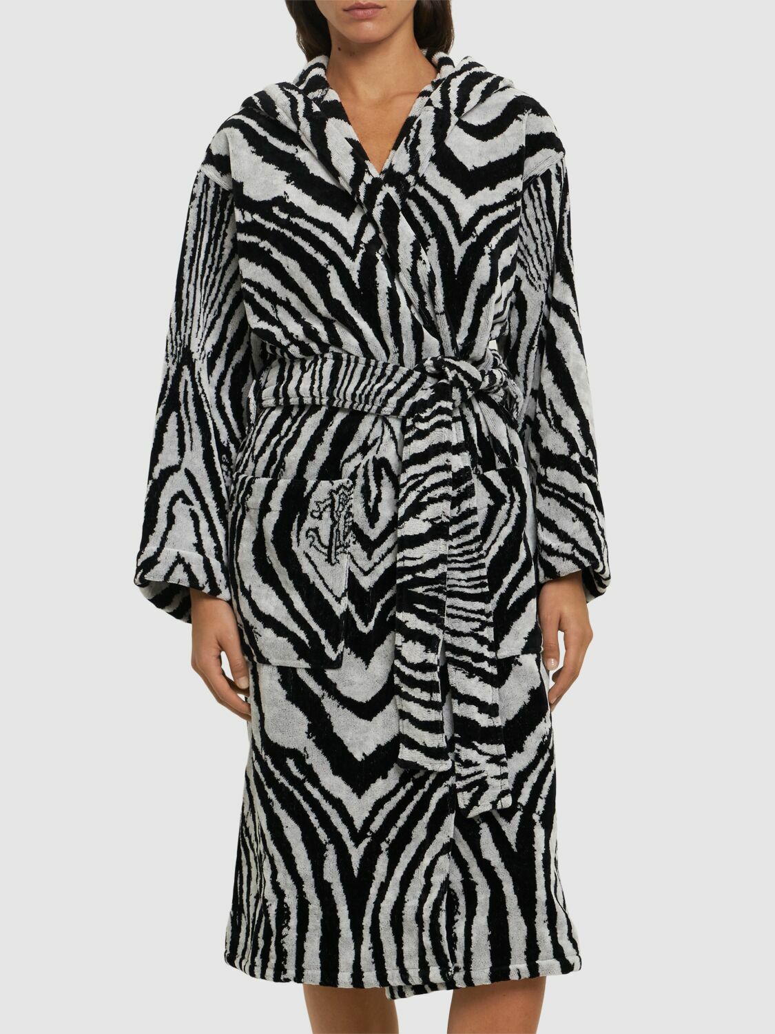 ROBERTO CAVALLI Freedom Cotton Bathrobe