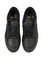 SAINT LAURENT - Sl/61 Low-top Leather Sneakers