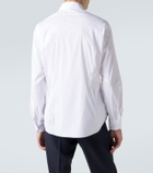 Eleventy Cotton-blend poplin shirt