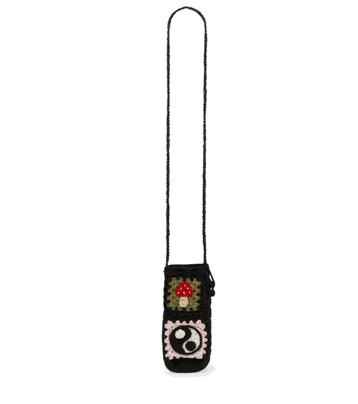 Photo: Alanui - Positive Vibes wool bottle holder