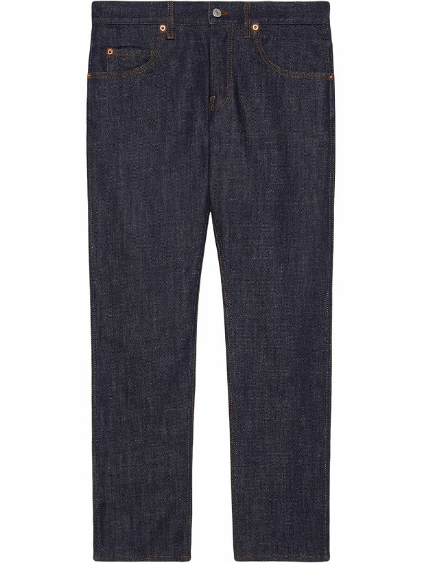 Photo: GUCCI - Striaght-leg Denim Cotton Jeans
