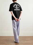 AMIRI - Jazz Wolf Logo-Print Cotton-Jersey T-Shirt - Black