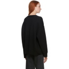 Toteme Black Wool Vinci Cardigan