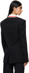 Wales Bonner Black Rise Blazer