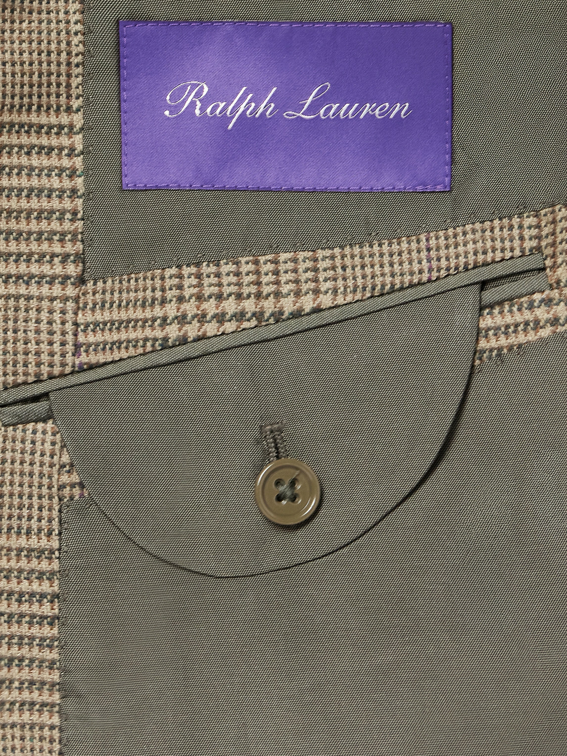 Ralph Lauren Purple label - Checked Silk, Wool and Cashmere-Blend Blazer - Green