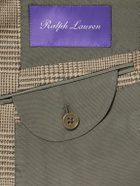 Ralph Lauren Purple label - Checked Silk, Wool and Cashmere-Blend Blazer - Green