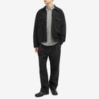 MHL by Margaret Howell Men's Adjustable Pleated Trousers in Off Black