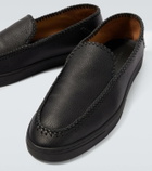 Giorgio Armani Leather slip-on shoes