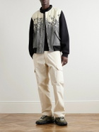 NOMA t.d. - Hand-Dyed Cotton-Twill Gilet - Gray