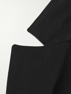 A.P.C. - Luc Unstructured Wool and Cotton-Blend Twill Suit Jacket - Black