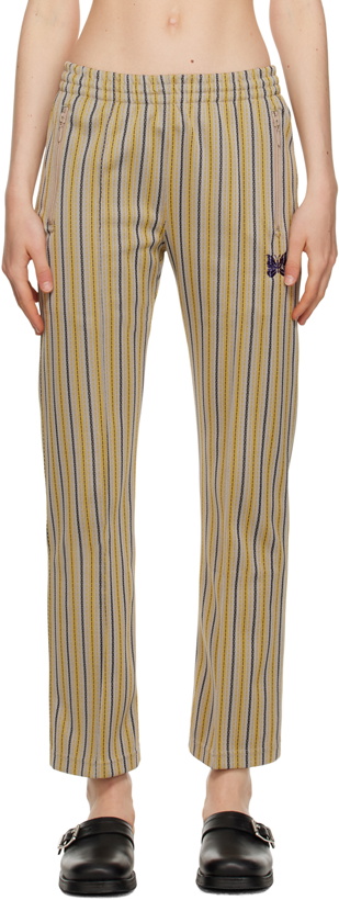 Photo: NEEDLES Yellow Stripe Track Pants