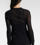 Victoria Beckham Cotton-blend cardigan