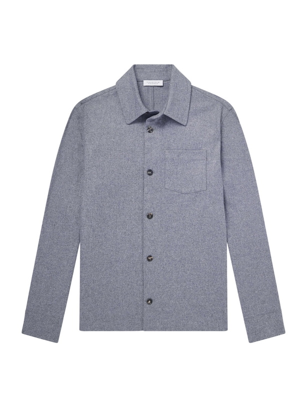 Photo: Gabriela Hearst - Drew Wool and Cashmere-Blend Shirt - Gray