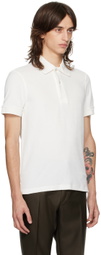 TOM FORD White Towelling Polo