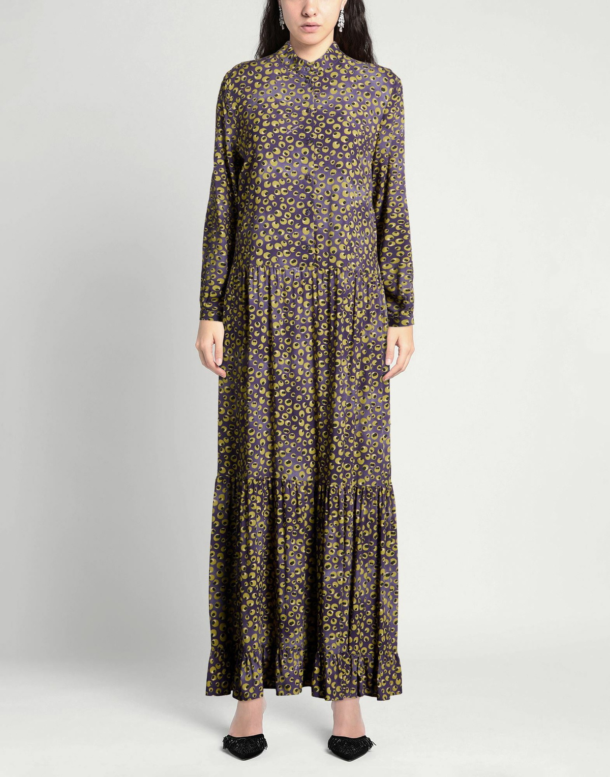 Alessia Santi Womens Maxi dress Dark in Purple