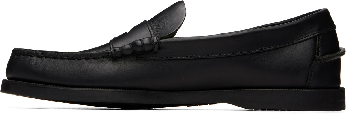 Sebago Black Dolphin Waxed Loafers