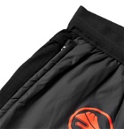 Nike Running - Phenom Elite Slim-Fit Tapered Thermore Shell and Fleece-Back Stretch-Jersey Trousers - Black