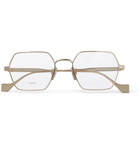 Loewe - Hexagon-Frame Gold-Tone Optical Glasses - Gold