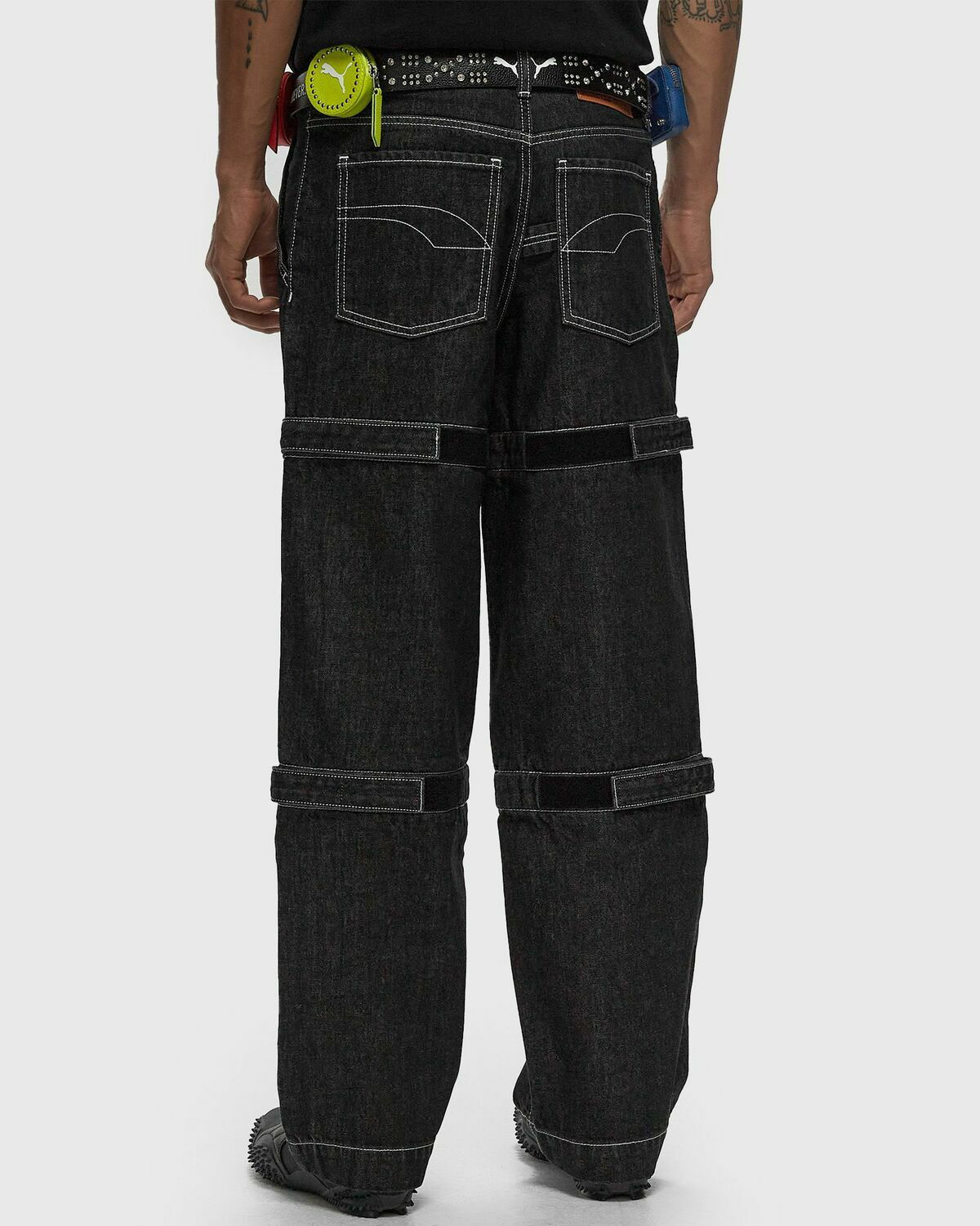 Puma X A$Ap Knee Pad Pants Black Jeans Puma