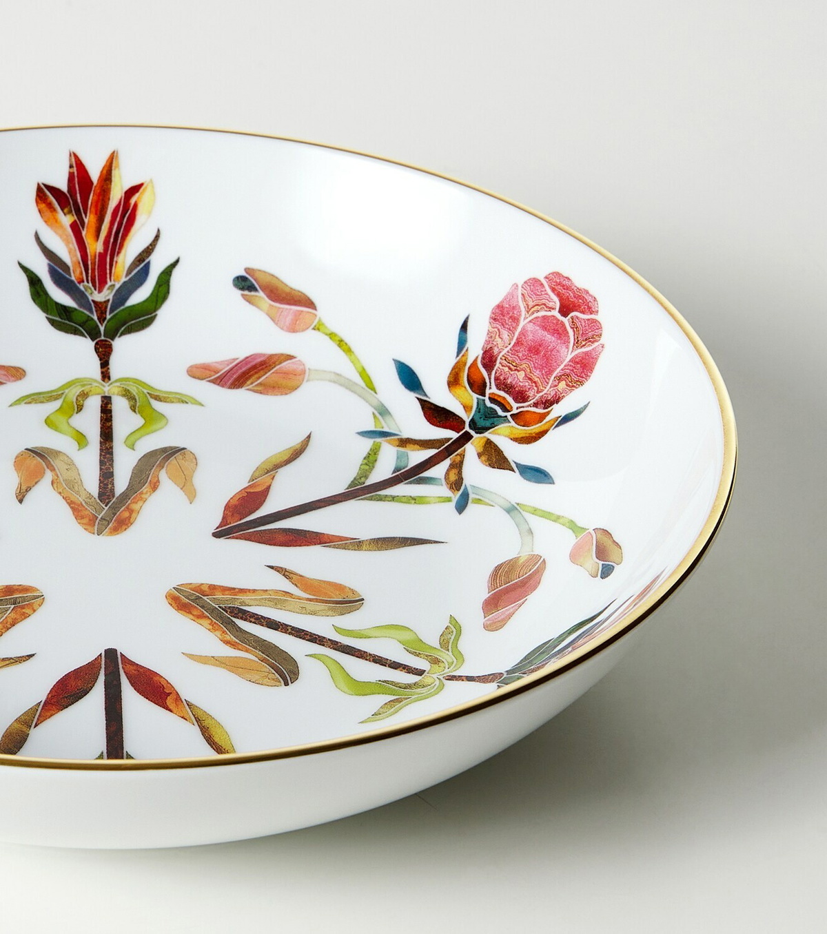 L'Objet Grand Tour porcelain soup plate