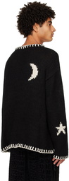 Palm Angels Black Nightsky Sweater