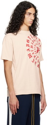 Palm Angels Beige Vertigo T-Shirt