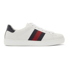 Gucci White Ace Sneakers