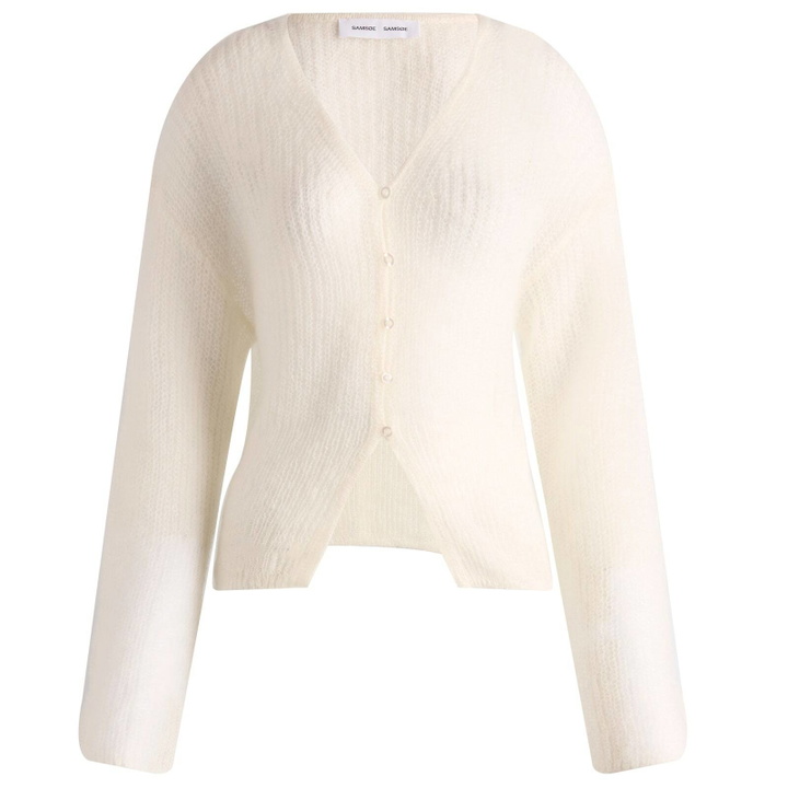 Photo: Samsøe Samsøe Women's Sapoppie Cardigan in Clear Cream