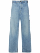 BOTTEGA VENETA Vintage Indigo Cotton Cargo Jeans