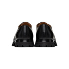 Jil Sander Black Leather Derbys