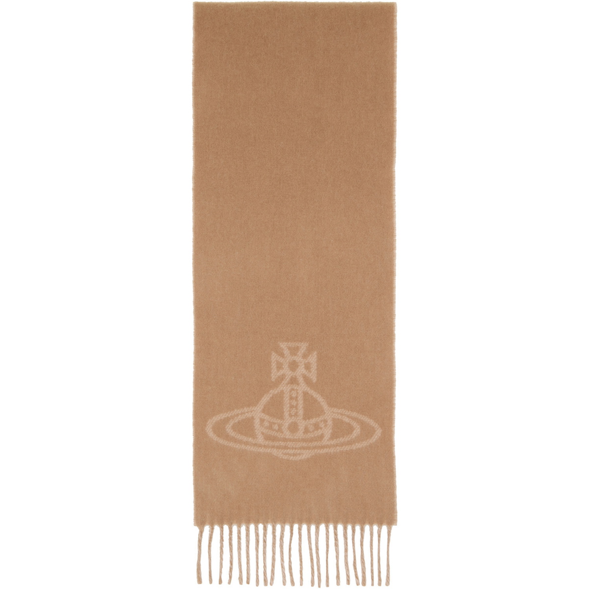 Vivienne Westwood Beige Double Face Scarf