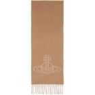Vivienne Westwood Beige Double Face Scarf