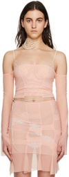 nastyamasha SSENSE Exclusive Pink Long Sleeve T-Shirt