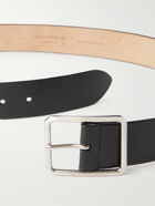Alexander McQueen - 4cm Leather Belt - Black