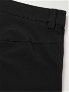 OSTRYA - Yarrow Straight-Leg Logo-Print Tech-Shell Hiking Shorts - Black