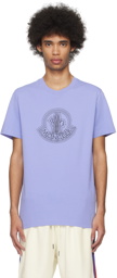 Moncler Purple Graphic T-Shirt