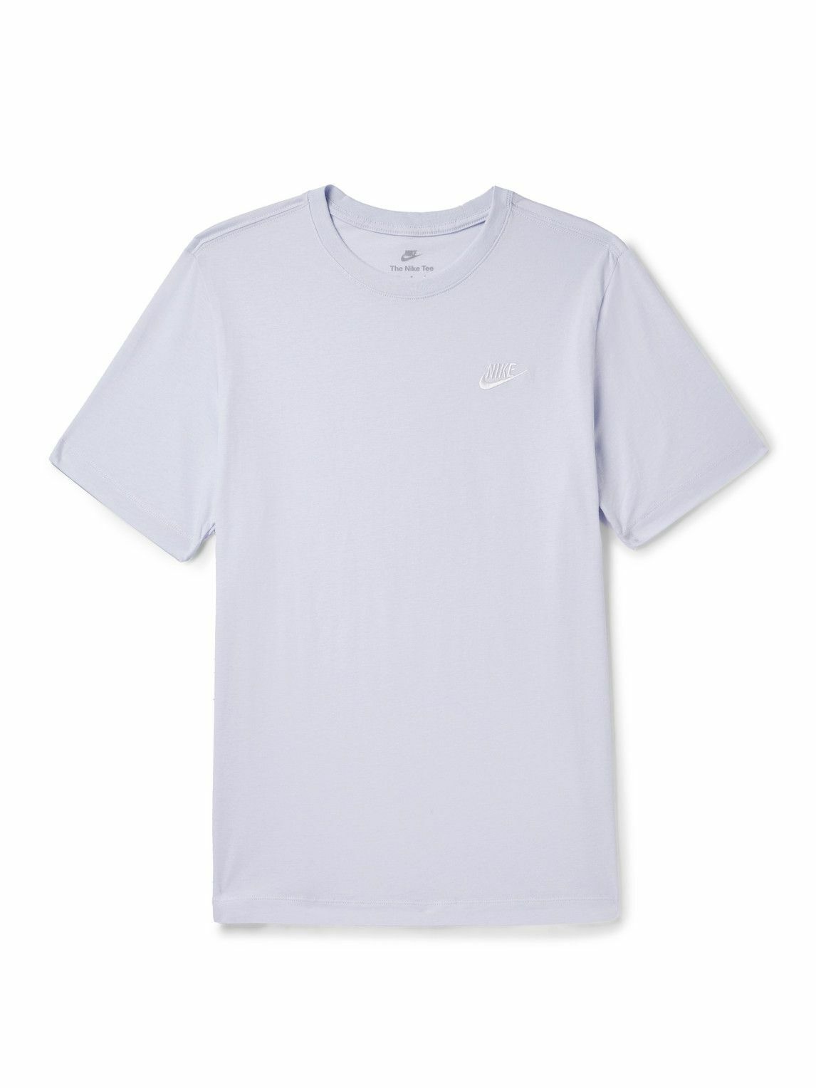 Nike - NSW Logo-Embroidered Cotton-Jersey T-Shirt - Purple Nike