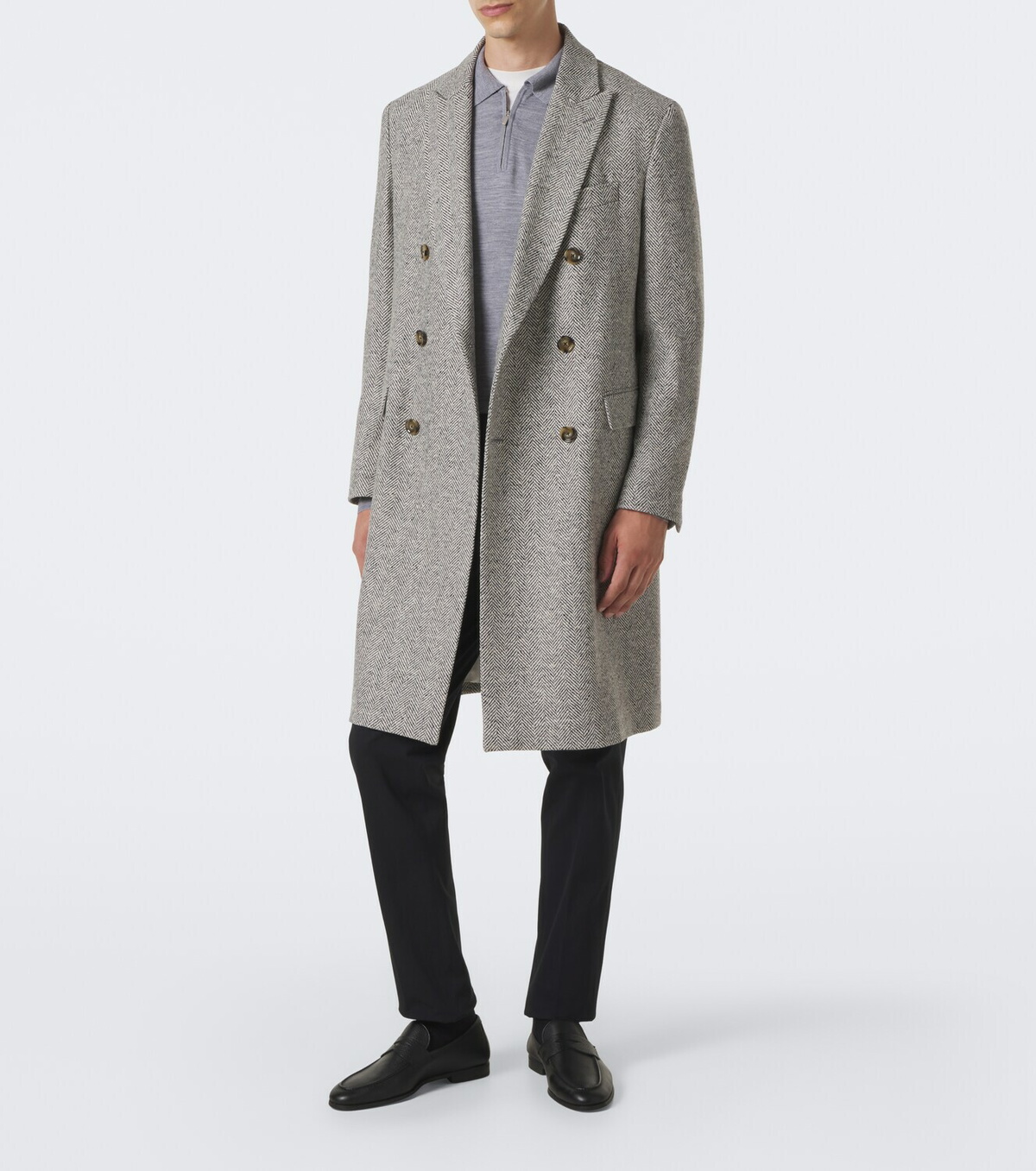 Lardini Cotton-blend slim pants