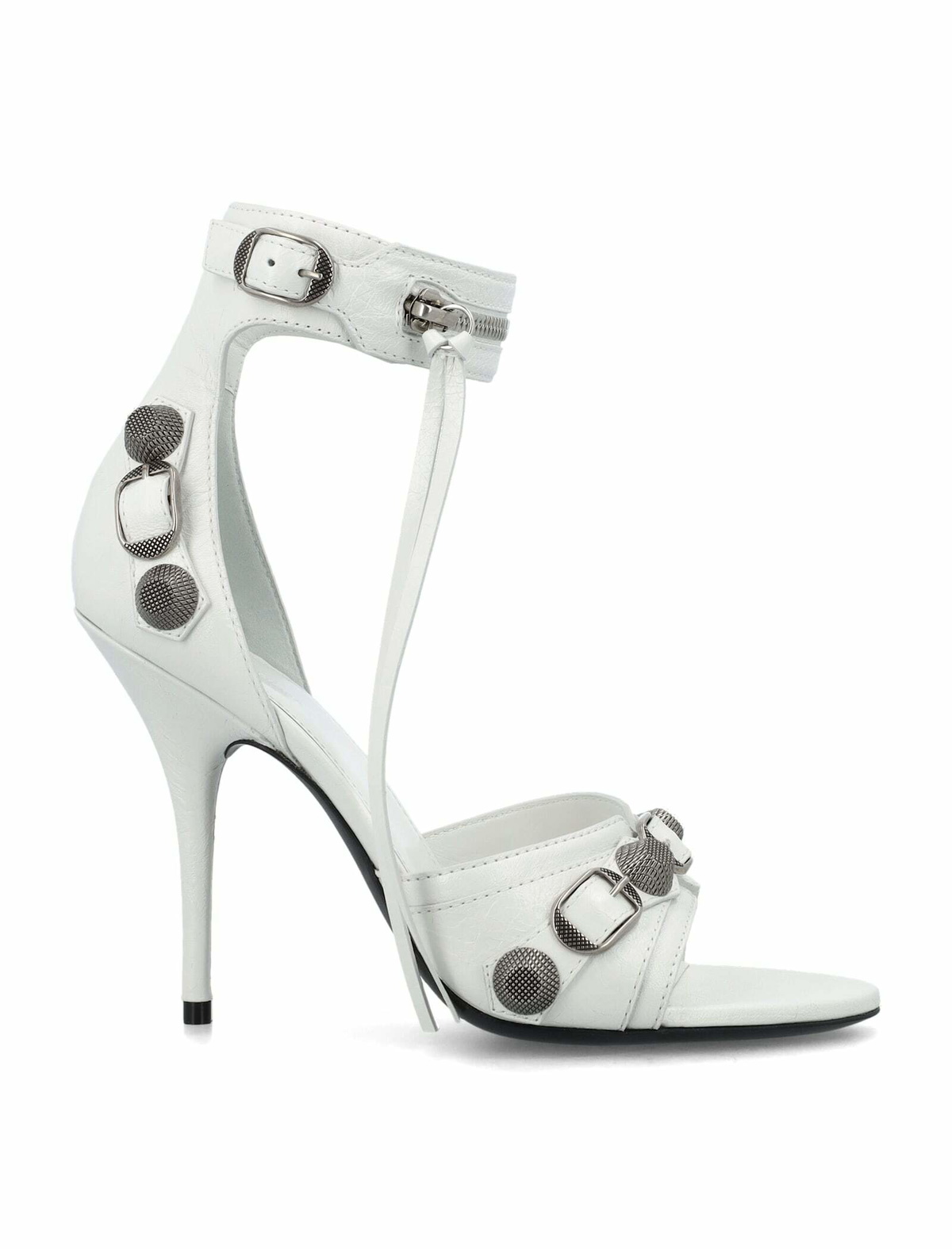 Tractor Backless Sandals in Black Balenciaga Tractor Backless Sandals in Black Balenciaga