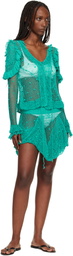 Judy Turner Blue Lucrezia Blouse