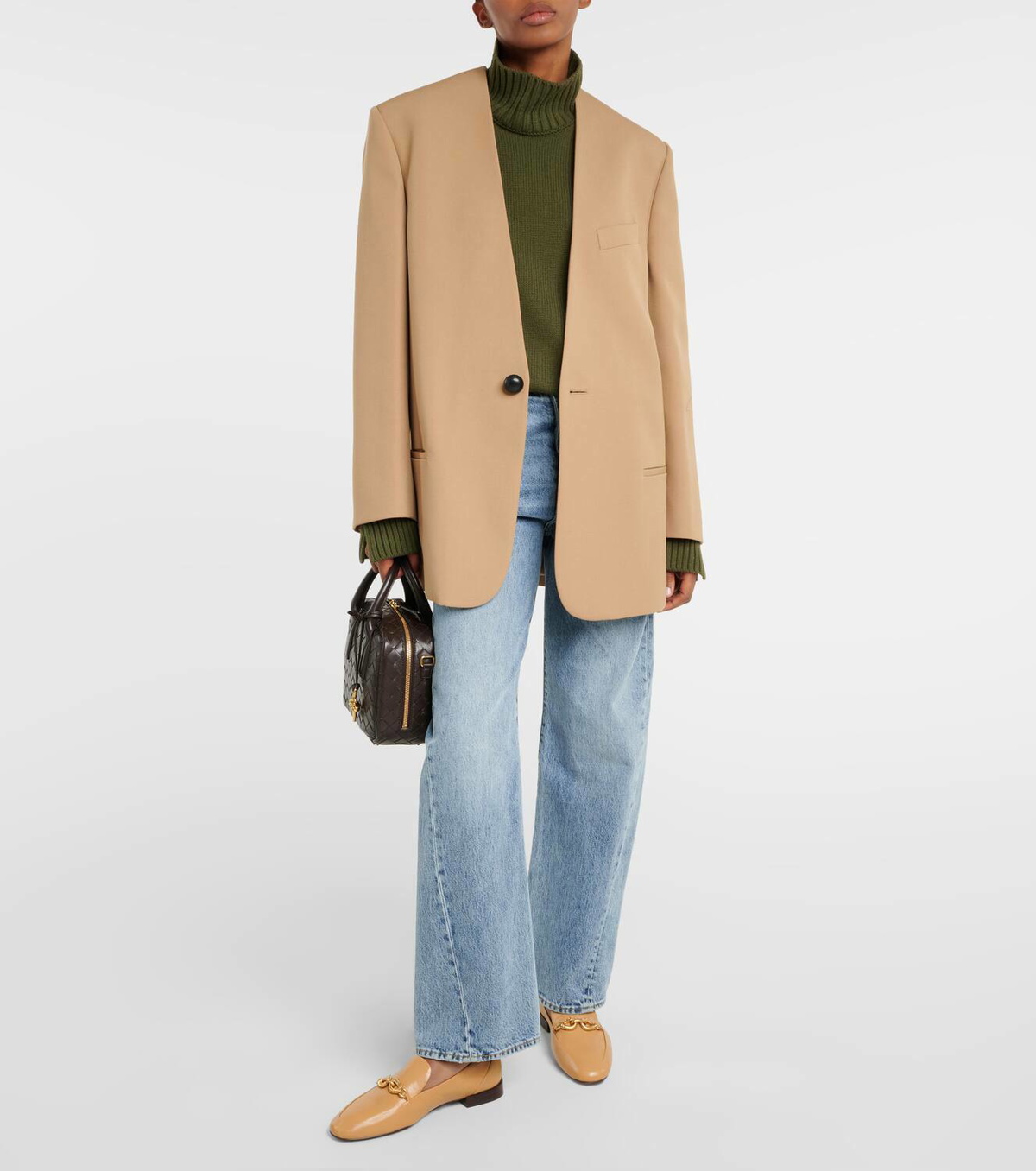 Tory Burch Jessa embellished leather loafers Tory Burch
