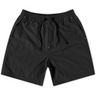 Uniform Bridge Men's Nylon Easy Fatigue Short in Black