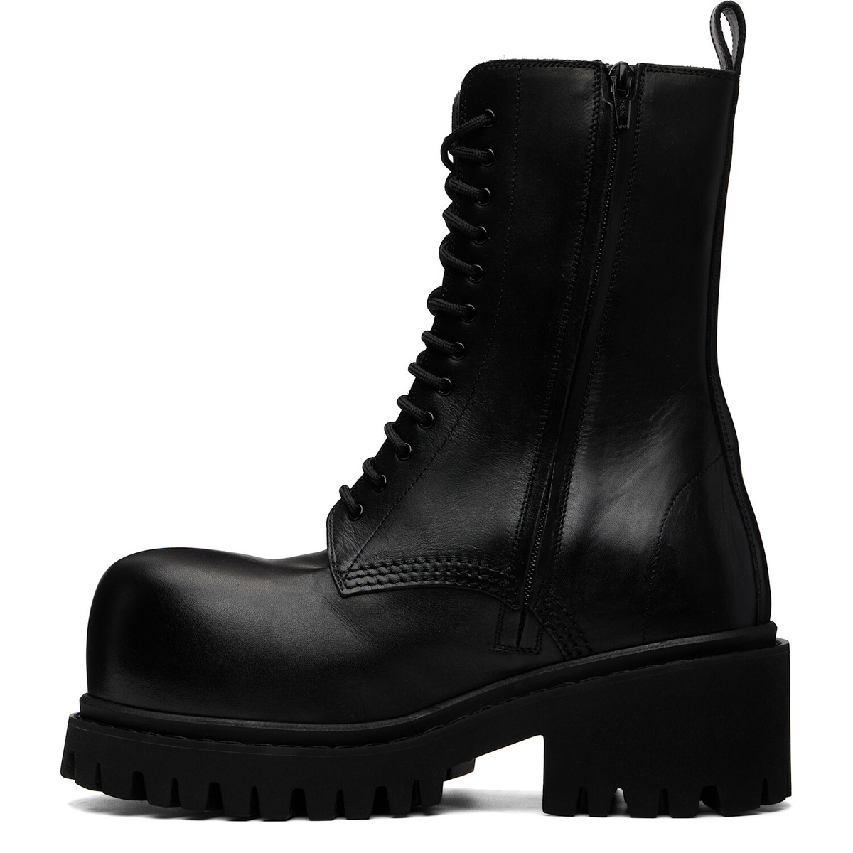 Balenciaga Black Stomper Boots