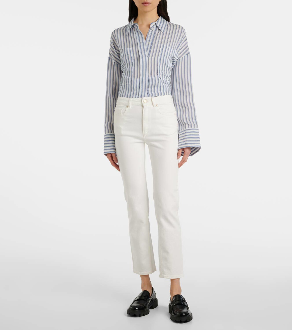 Dorothee Schumacher High-rise straight jeans