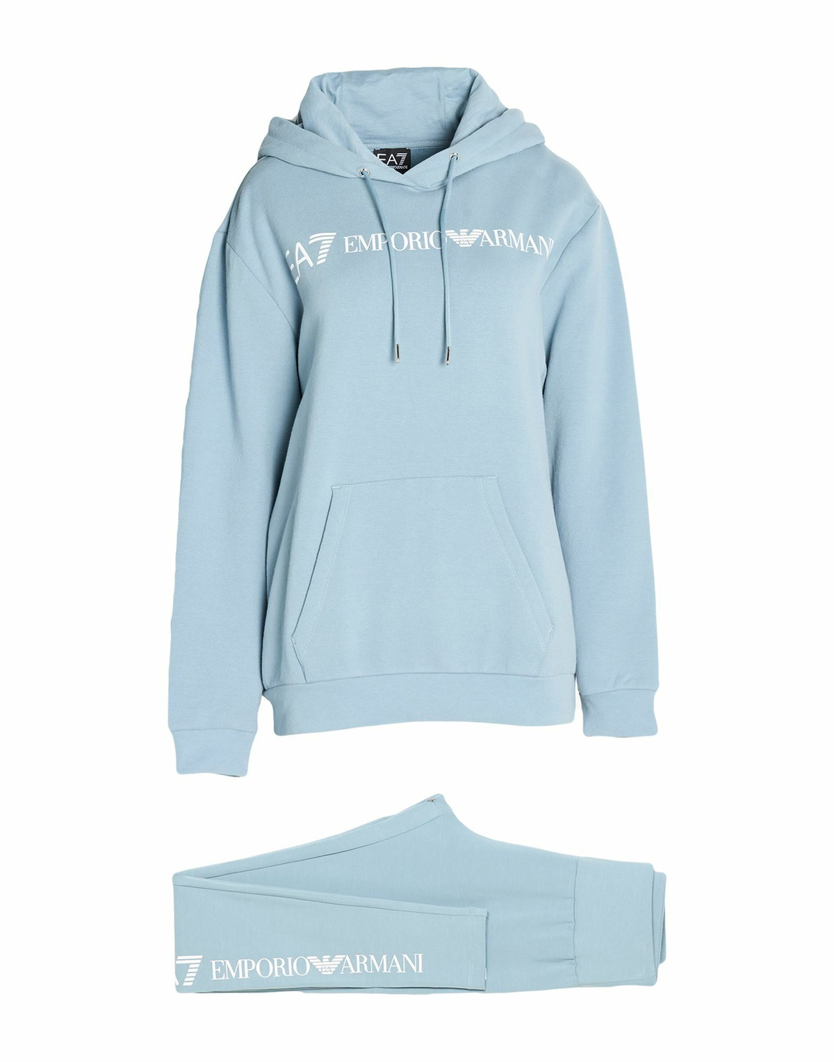 Ea7 Womens Tracksuit in Light blue