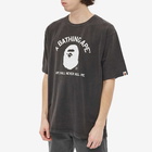 A Bathing Ape Men's Indigo Relaxed Fit T-Shirt in Black