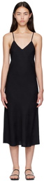 Silk Laundry Black 90s Slip Dress