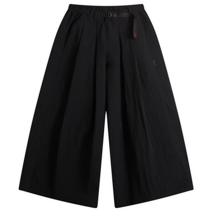 Photo: Gramicci Women's Nylon Flare Pant in Black